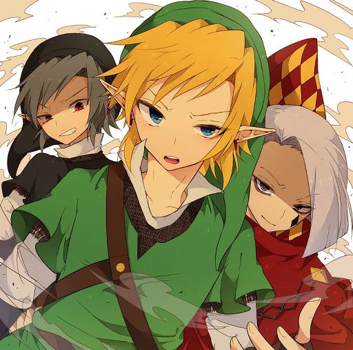 Link, Dark Link and Ghirahim | Zelda Amino