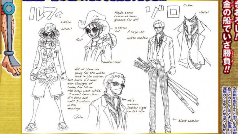 One Piece Film Gold New Outfits Anime Amino