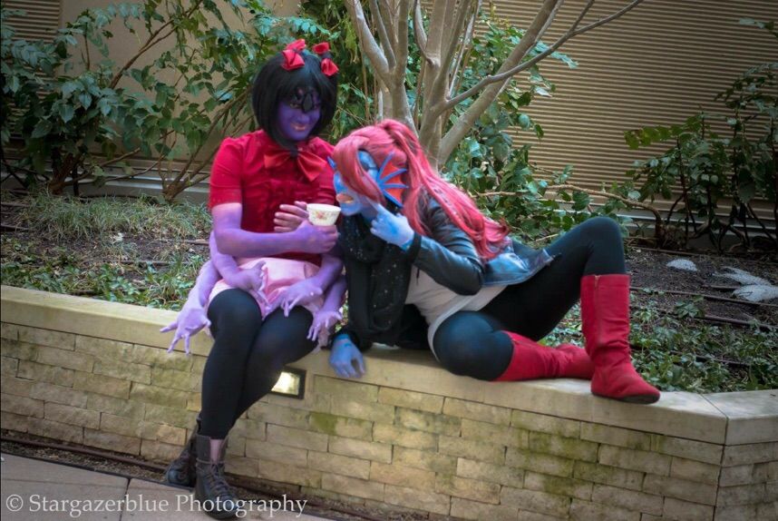 Magfest Undertale Shoot: Undyne & Muffet | Cosplay Amino