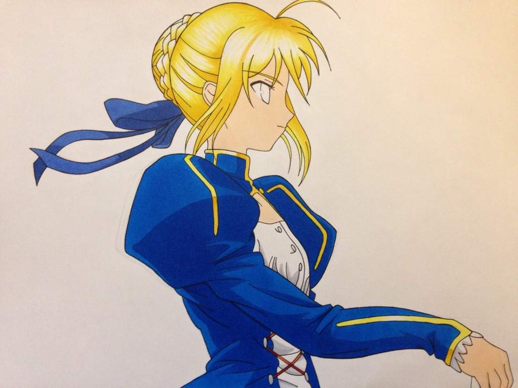 Saber drawing 1 Anime Amino