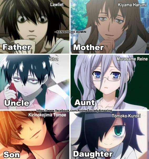 Eyebags Family Xd Anime Amino