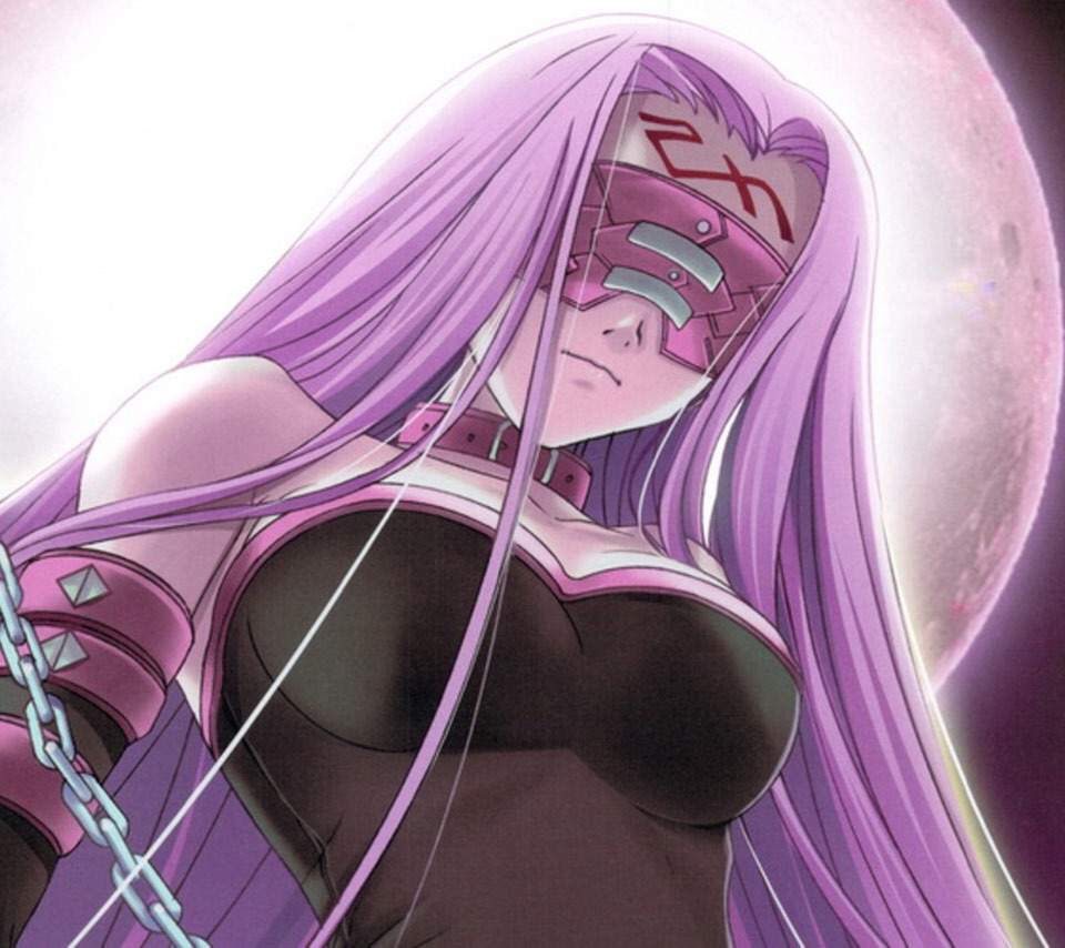 anime girl with purple hair zombie
