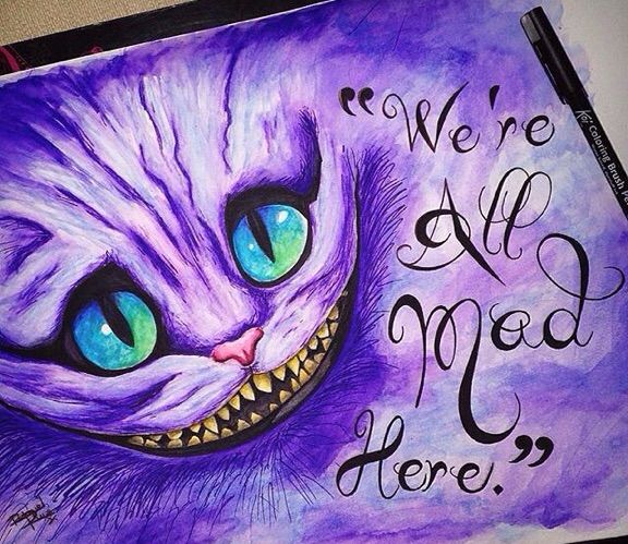 Watercolor Cheshire Cat | Art Amino
