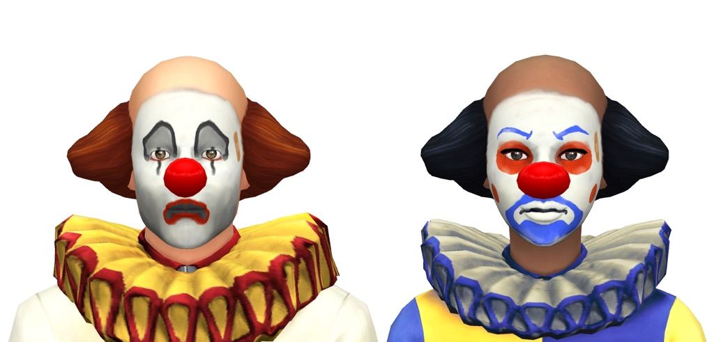 Tragic Clown Outfits Unlocked by Mod.