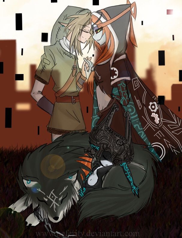 What do you guys think if link and midna were together? 
