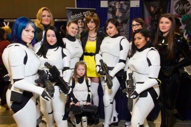 female stormtroopers star wars