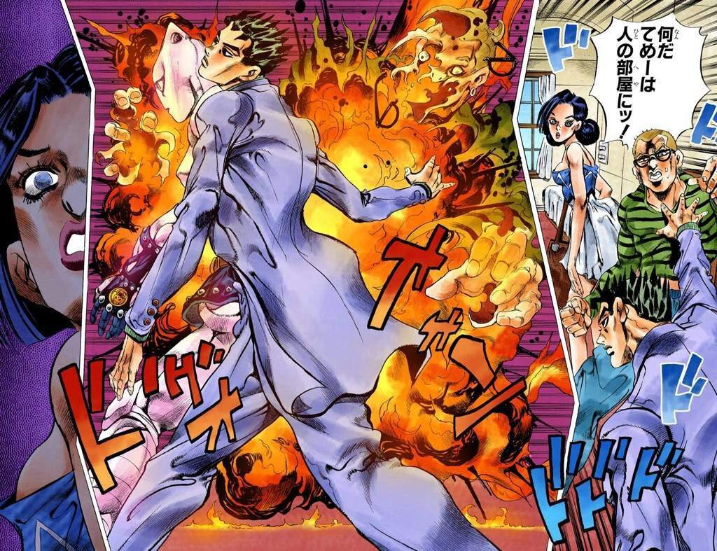 Favorite Jojo Manga Panels Stardustcrusaders