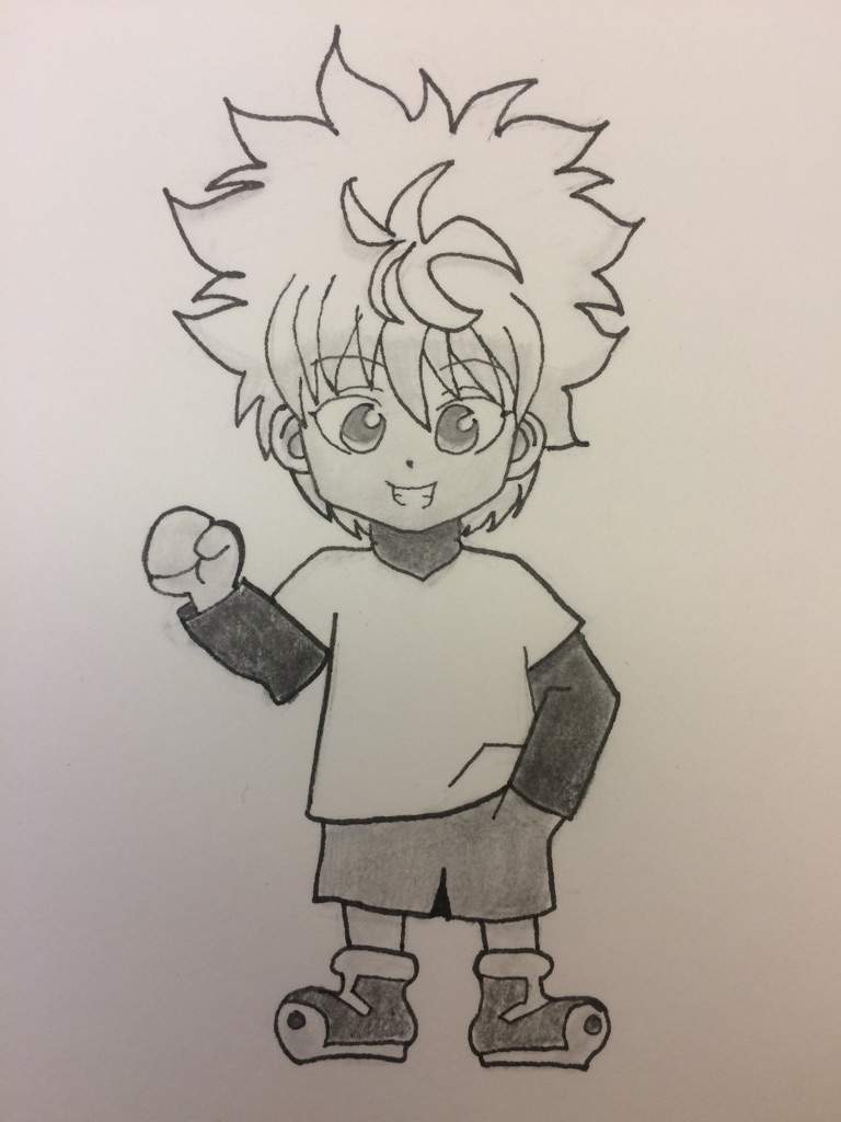 Drawing Tutorial: Killua Chibi | Anime Amino