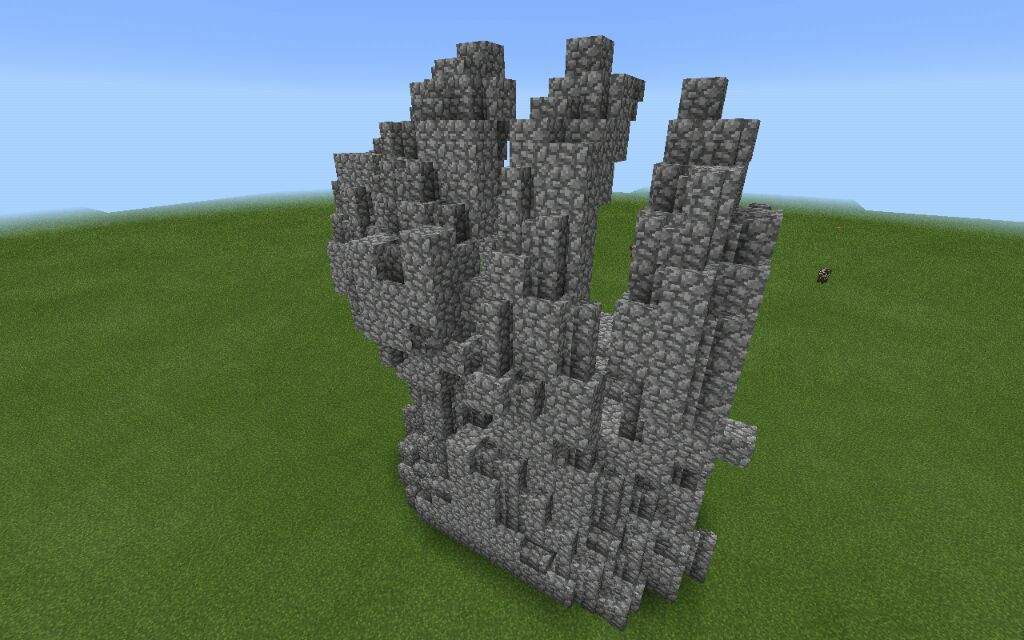 Wierd-Hand Build! | Minecraft Amino