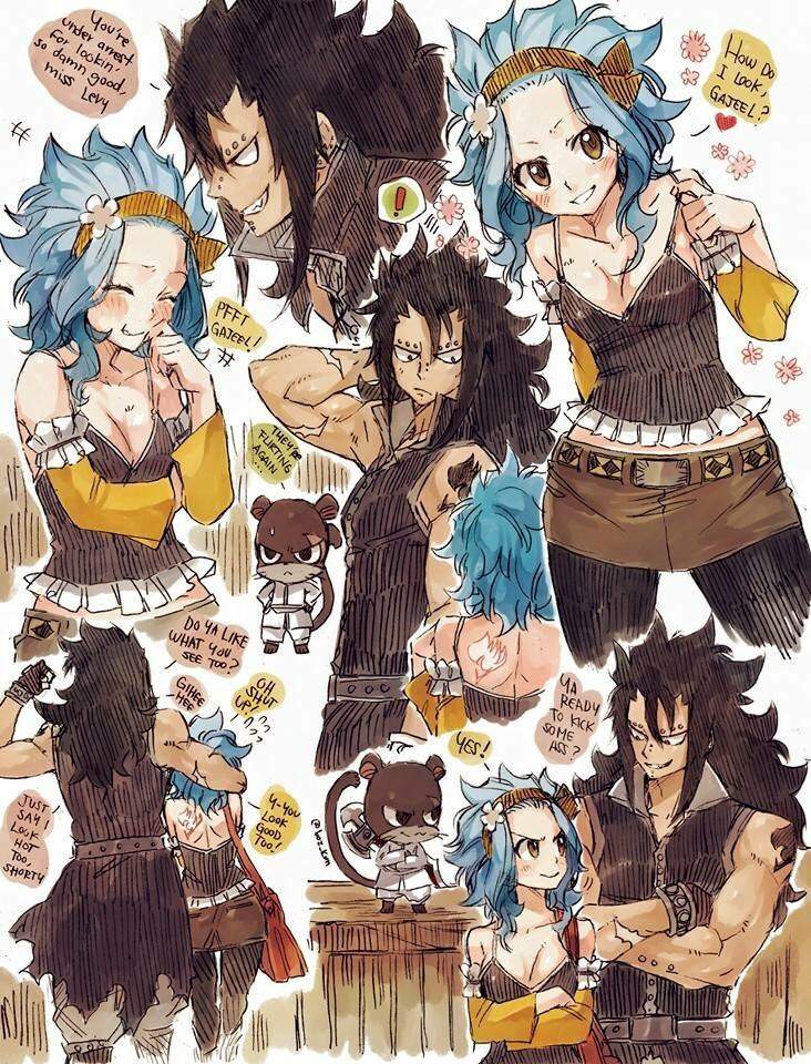 Gajeel X Levy Comic's 4 | Wiki | Anime Amino