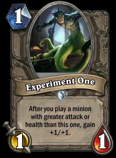 experiment one mtg