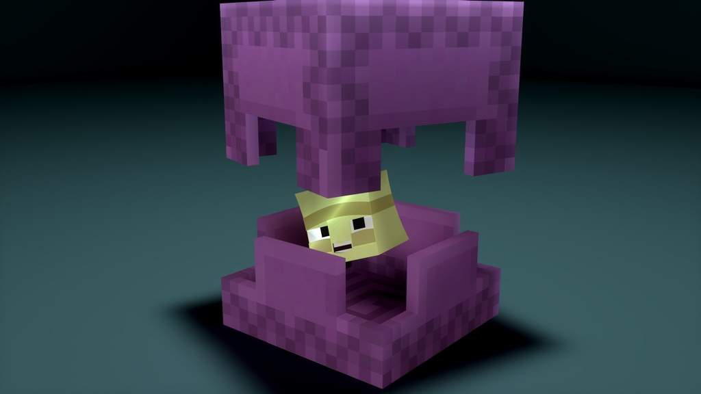 minecraft shulker plush