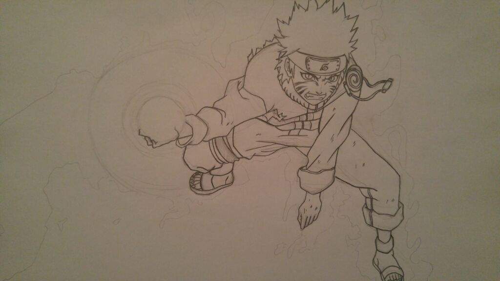 drawing naruto ninetails rasengan anime amino drawing naruto ninetails rasengan