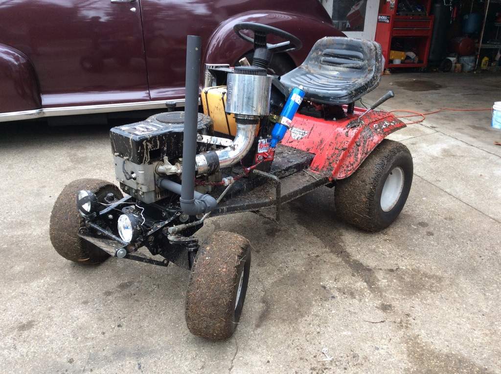 MTD racing lawnmower | Garage Amino