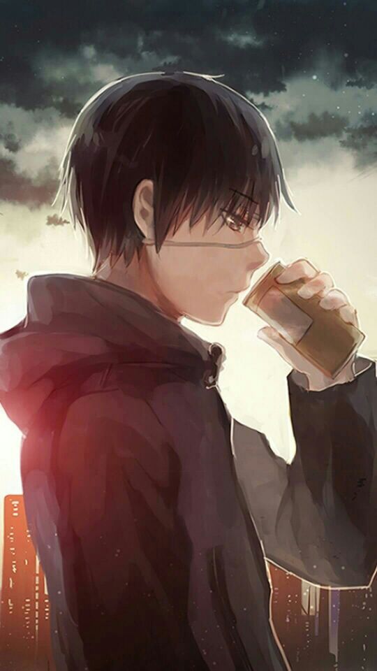 Kaneki Ken- black hair | Anime Amino