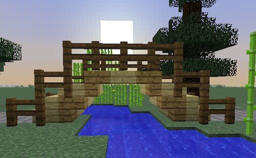Japanese Torii Toro And Bridges, Japanese Garden Bridge Minecraft