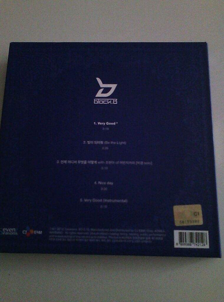 Block B Very Good Mini Album Unboxing K Pop Amino