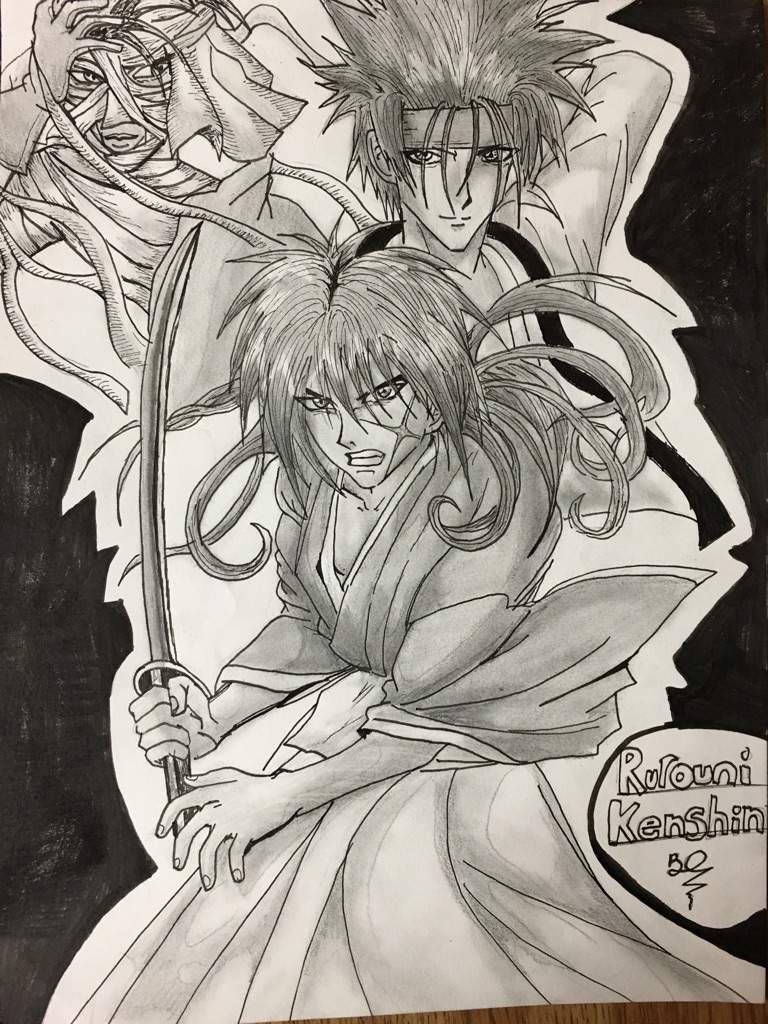 Rurouni Kenshin Drawing | Anime Amino