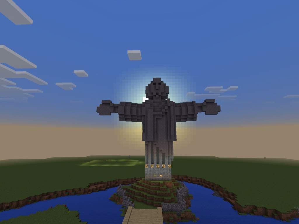 Christ The Redeemer Brazil Minecraft Statue Minecraft Amino