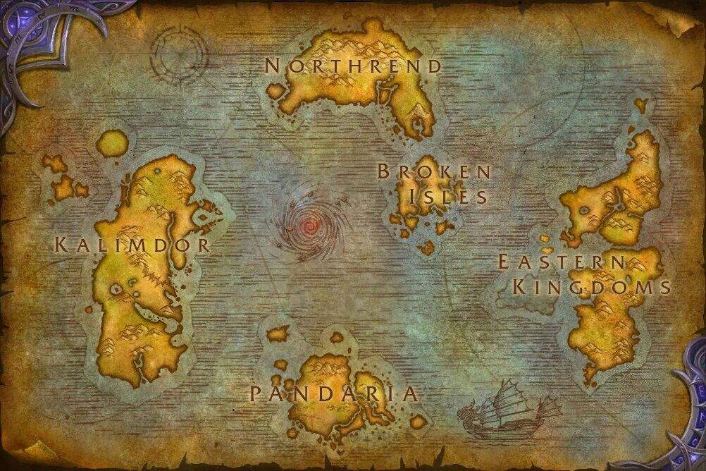 Wow Legion World Map Legion world map | WoW Amino