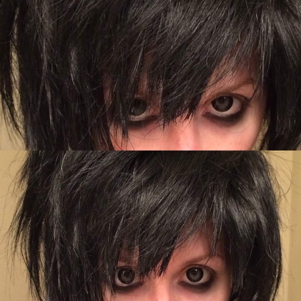 ciffer Skuldre på skuldrene Guggenheim Museum Death Note L Makeup Test!! | Cosplay Amino