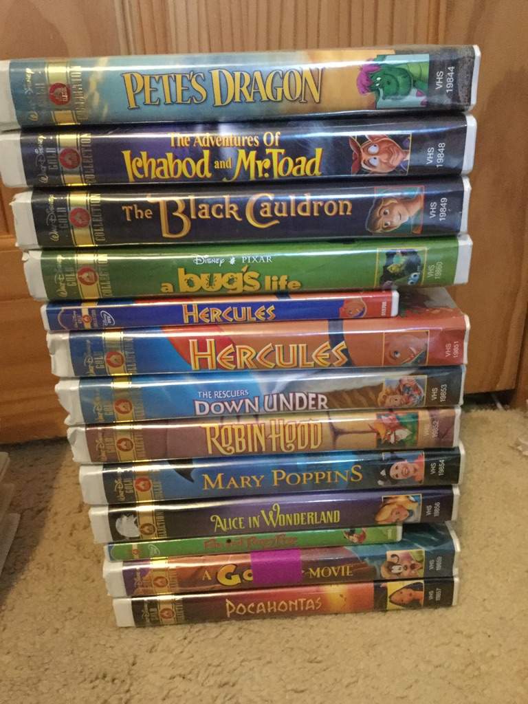 A Look At My Disney Vhs And Dvd Collection Part 1 Cartoon Amino ...