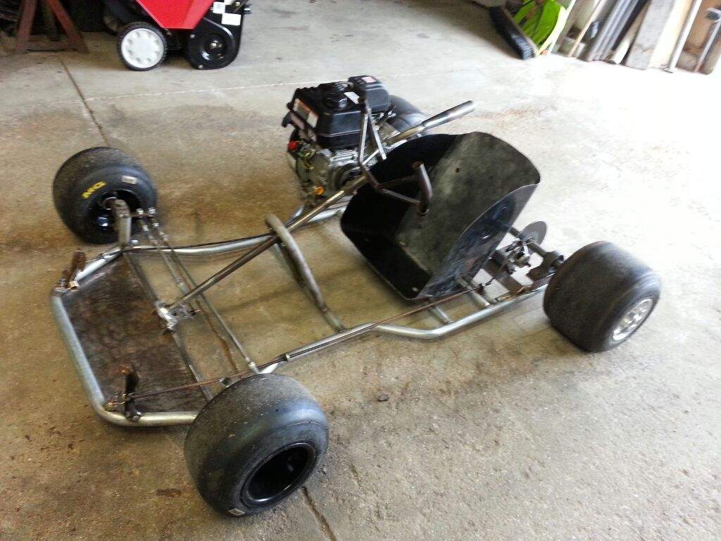 Don't junk your bent or broken racing gokart frame! | Garage Amino