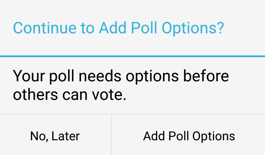 Amino make a how to poll on Amino Apps