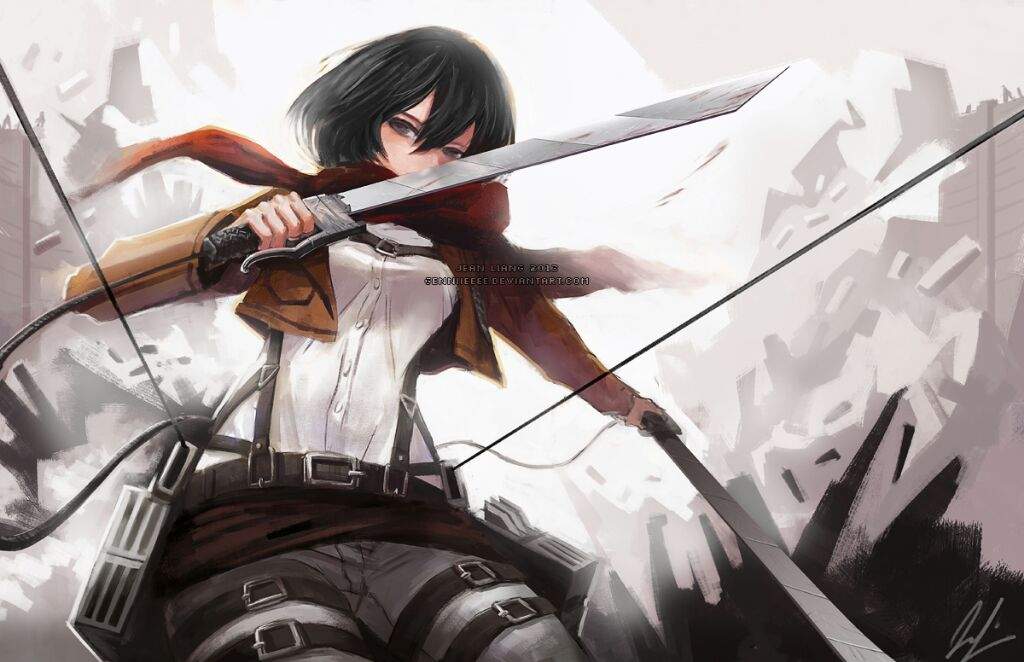 [Collab] Mikasa Character Analysis | Anime Amino