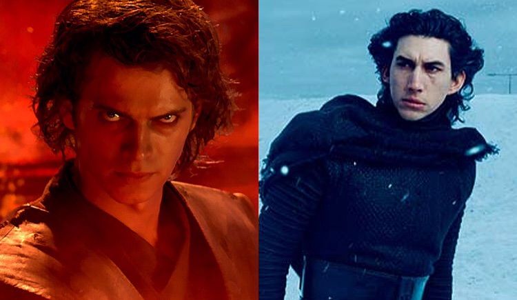 kylo ren vs anakin skywalker