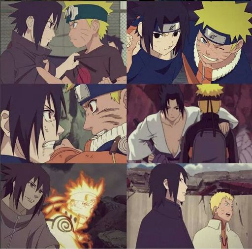 Sasuke and narutos friendship | Anime Amino