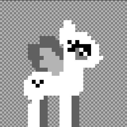 My mlp pixel art base | Cartoon Amino