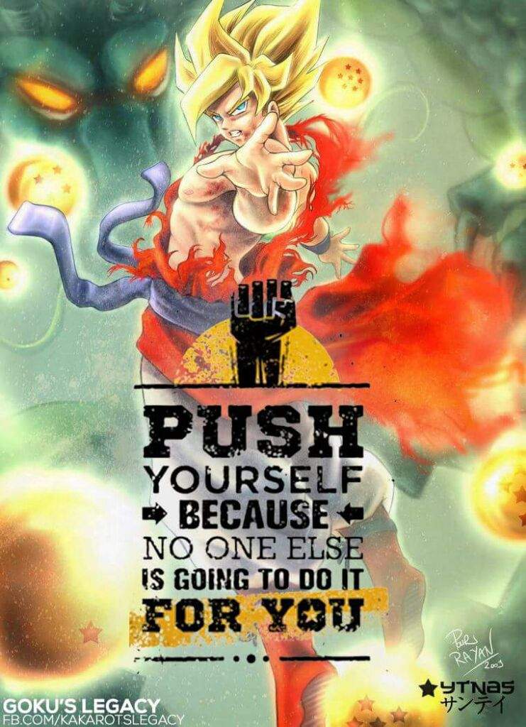 Daily inspiration quote (dbz) #19 | Anime Amino