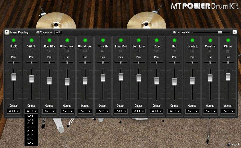 mt power drumkit 2 metal
