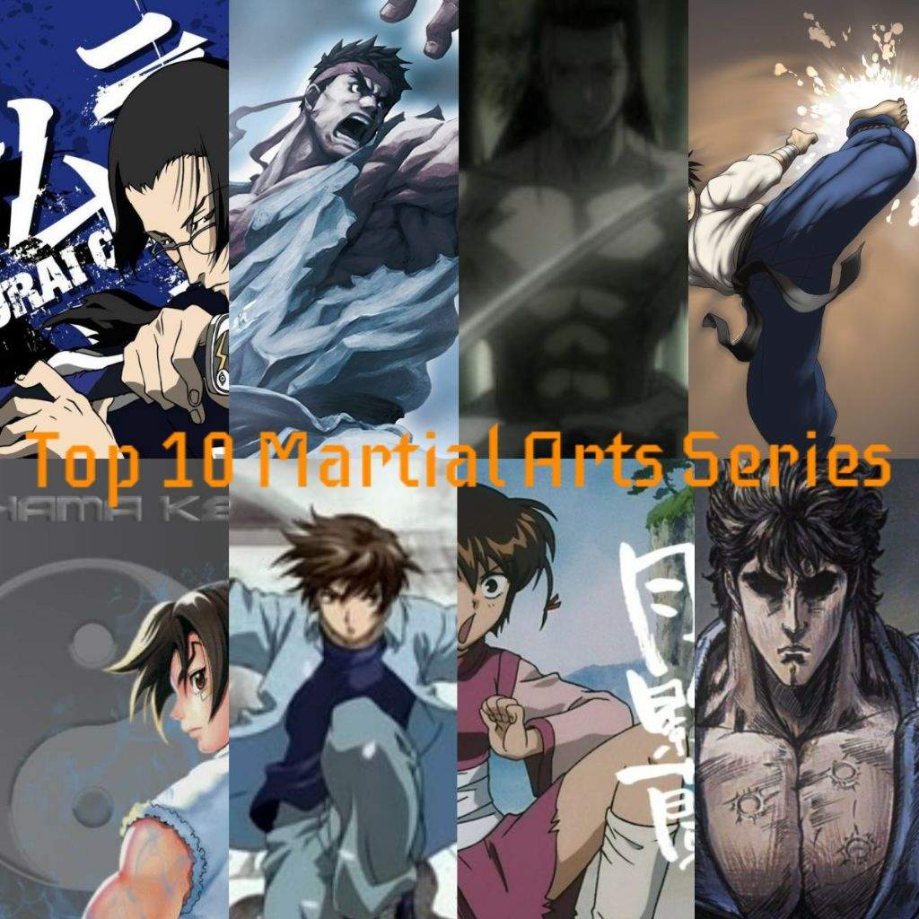 My Top 10 Martial Arts Series | Anime Amino
