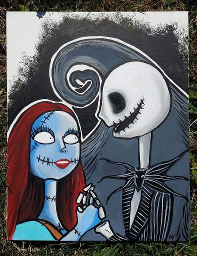 Jack and Sally. | Horror Amino