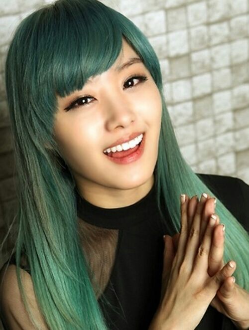 GREEN Kpop Hair! | K-Pop Amino