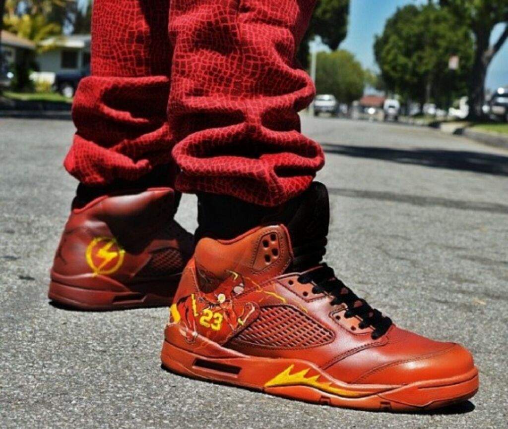 custom flash shoes