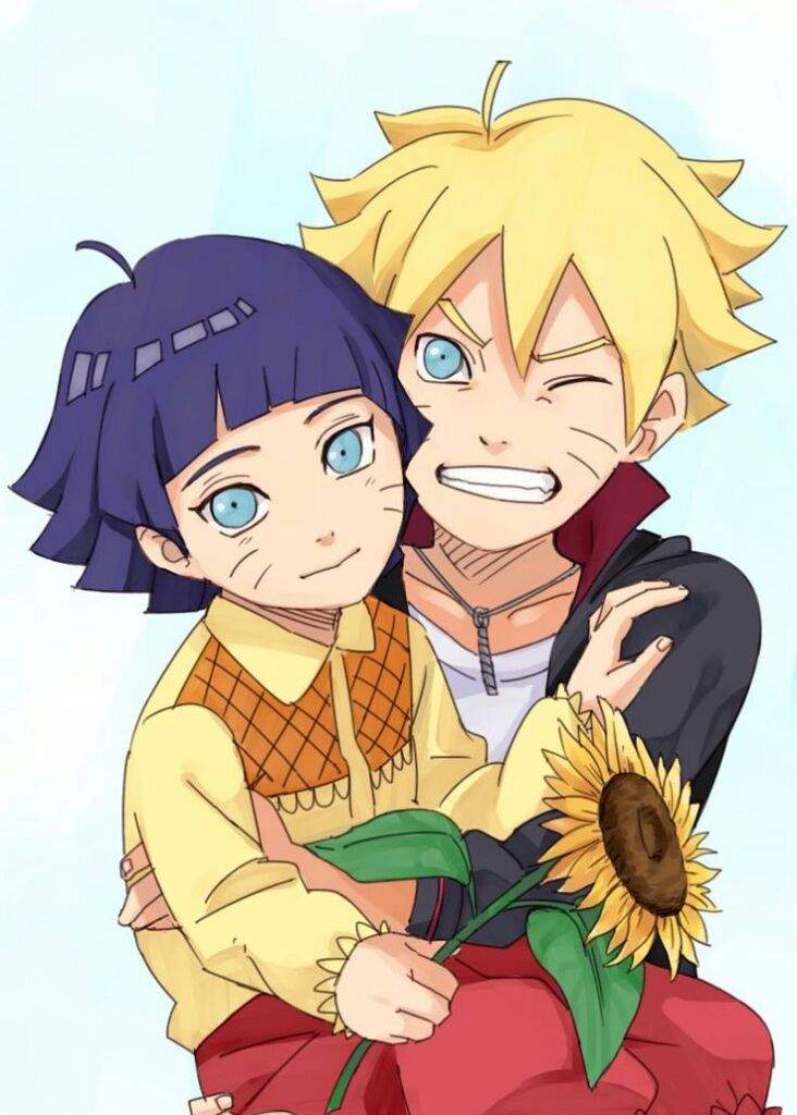 They are the best kids a father could ask for I love u Boruto and Himawari.