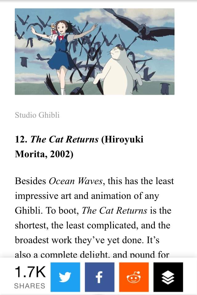 Studio Ghibli Movies Rated Worst To Best... | Anime Amino