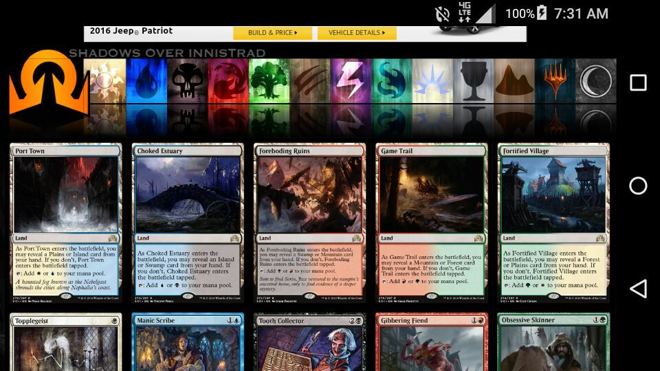 1 card Shadows over Innistrad Port Town