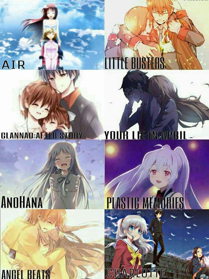 Aqui os dejo un par de animes tristes | •Anime• Amino
