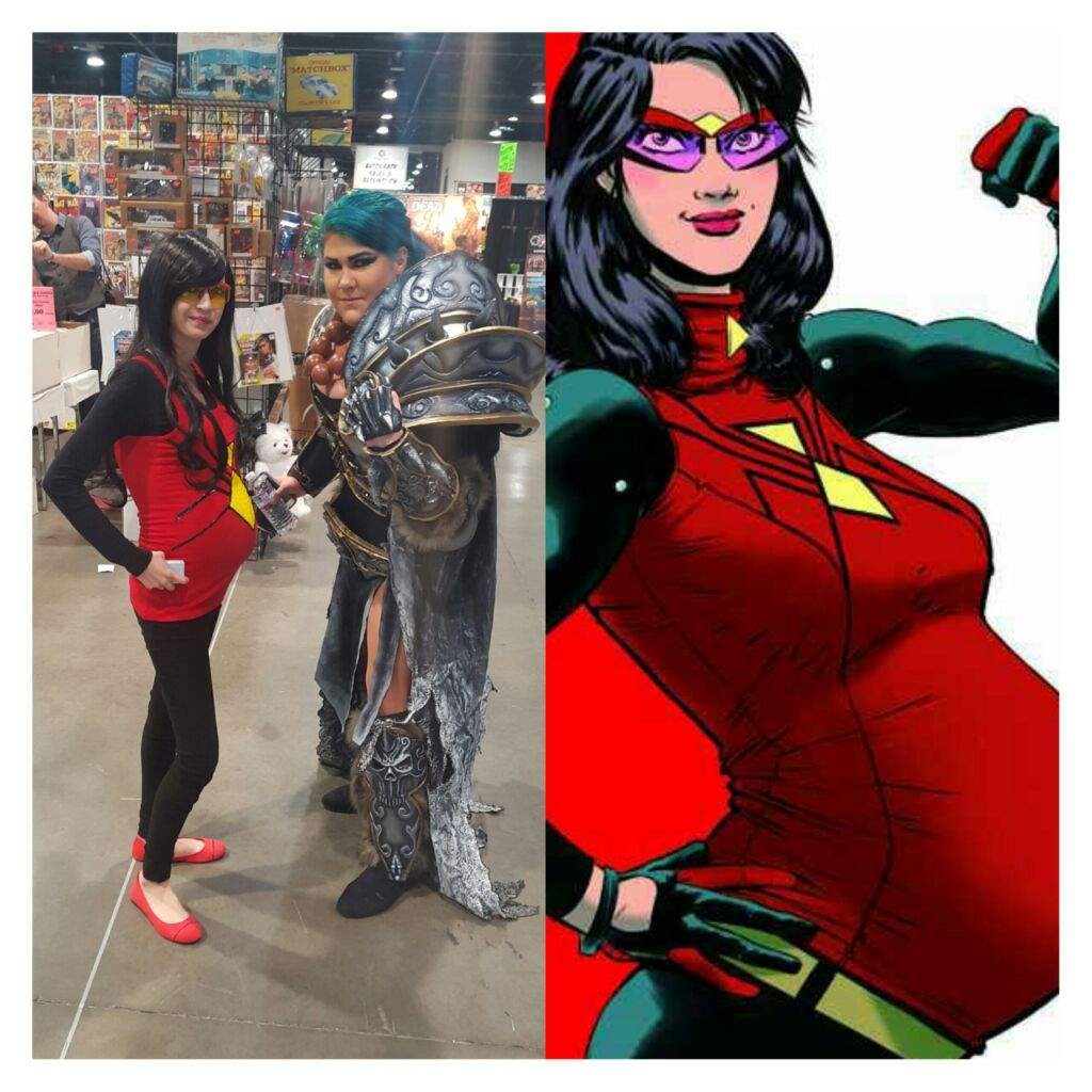 Pregnant spiderwoman Cosplay Amino.