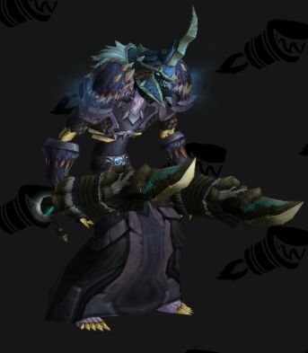 Transmog: Cobalt creature (original) Forsaken Frost Deathknight | WoW Amino