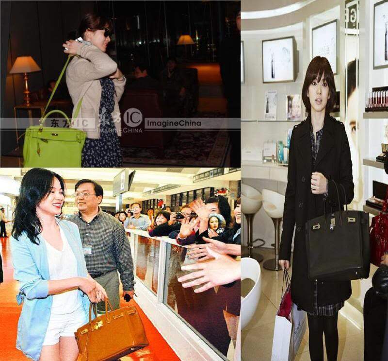 song hye kyo hermes bag