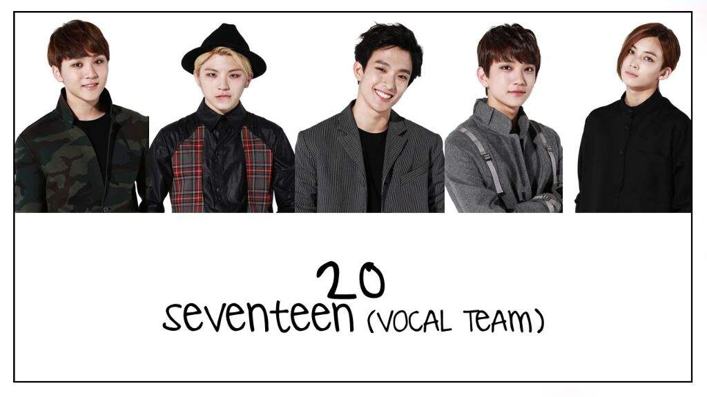 Which Seventeen Vocal Unit Song Is Your Favourite K Pop Amino