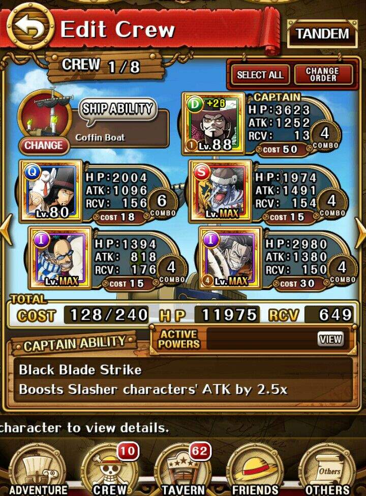 one piece treasure cruise how to use tickets