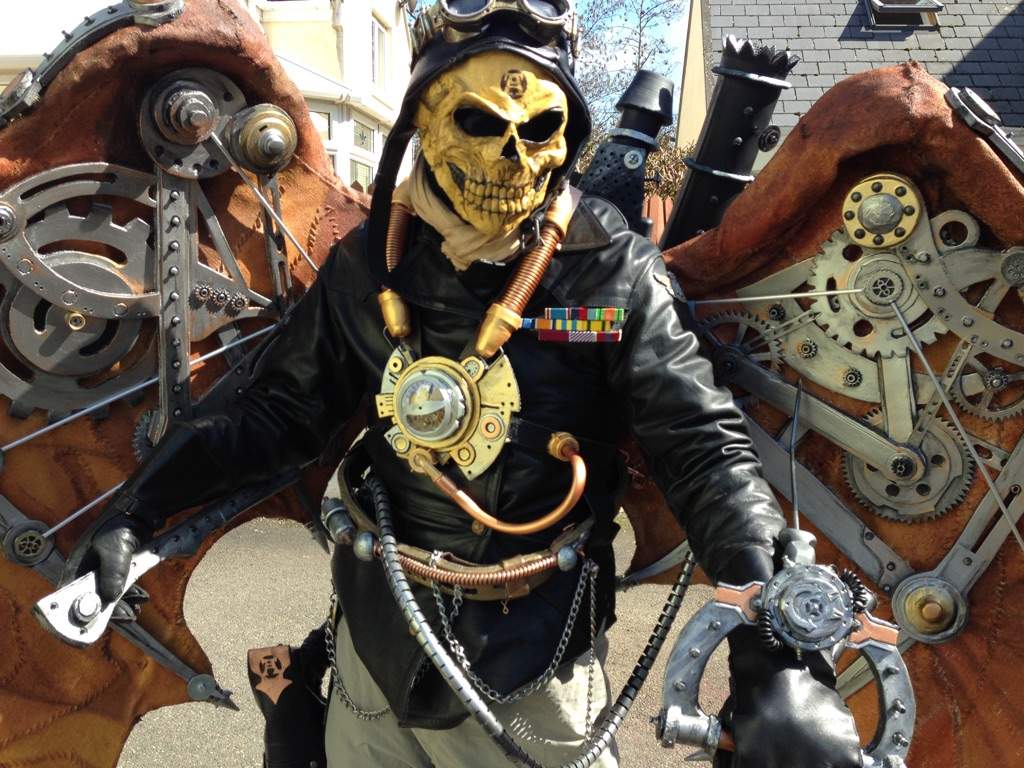 The Black Baron Cosplay Amino Finally Tried On The Complete Costume Only Took A Year To Make All Based Poster Whole Range Materials Used Most Of Them For First Time