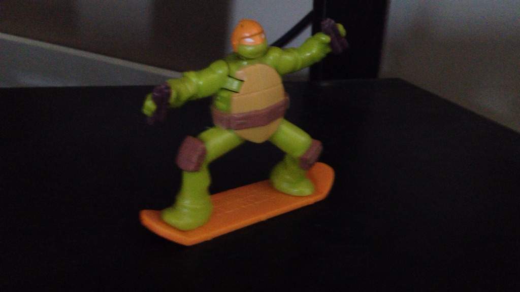 michelangelo toys around