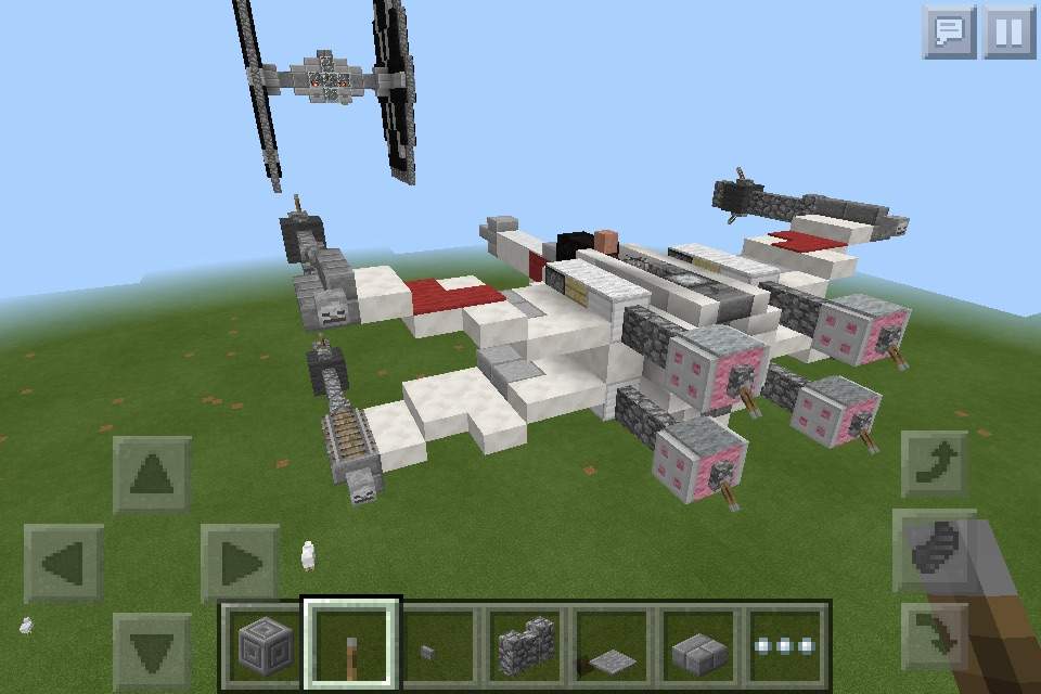 So i was bored again and decided to make a Tie Fighter after everyone seeme...